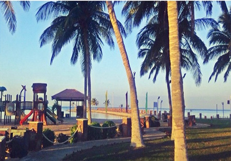 Beach and Playground at Petro Rabigh