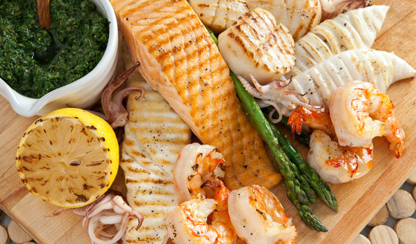 SEAFOOD MIXED GRILL